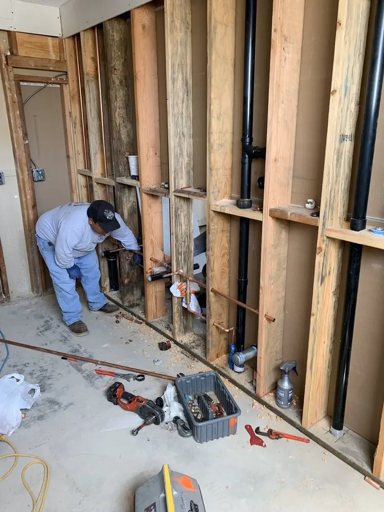 Commercial rough-in plumbing for Gas Line Repair in Fairwood Acres